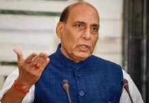 جۆم تہٕ کٔشیٖر چھُ پٲکِستان کہِ قبضہٕ کِس کٔشیٖرِ بغٲر نامُکمل: وزیرِ دفاع راجناتھ سنگھ